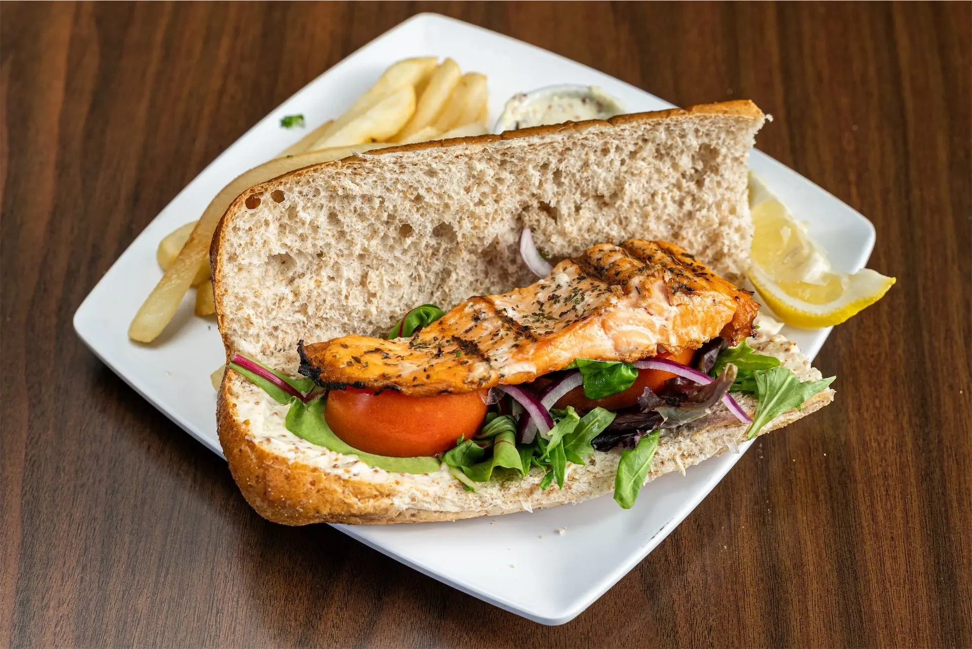 Salmon Sandwich